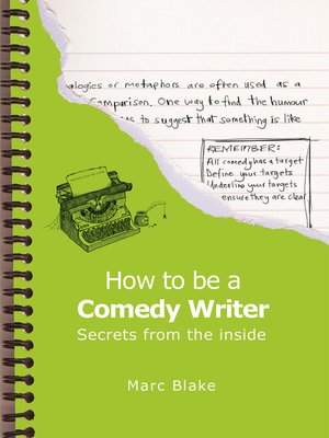 cover image of How to Be a Comedy Writer